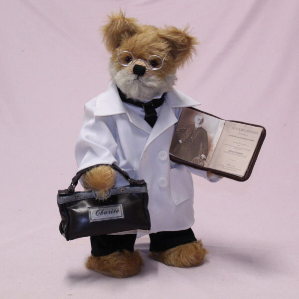 Prof. Dr. Rudolf Virchow Alt-Berliner Originale Teddy